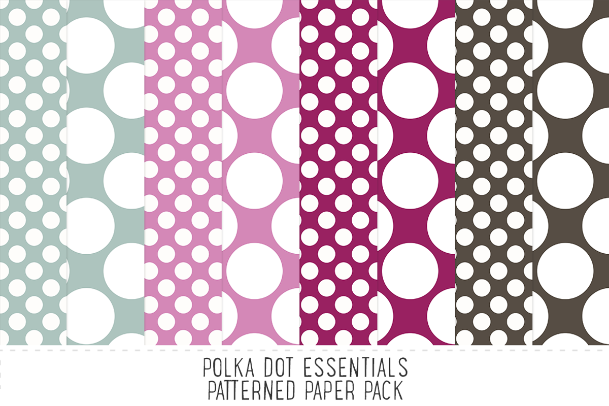 Plum & Aqua Pattern Paper Pack, a Pattern Graphic by Angie Sandy (Photo 2 of 2)