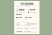 Fitness & Wellness Tracker Bundle, a Stationery Template by MIRoots Design Studio (Thumbnail 6 of 11)