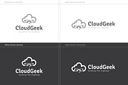 Cloud Geek Logo, a Branding & Logo Template by ArtFusion (Thumbnail 5 of 5)