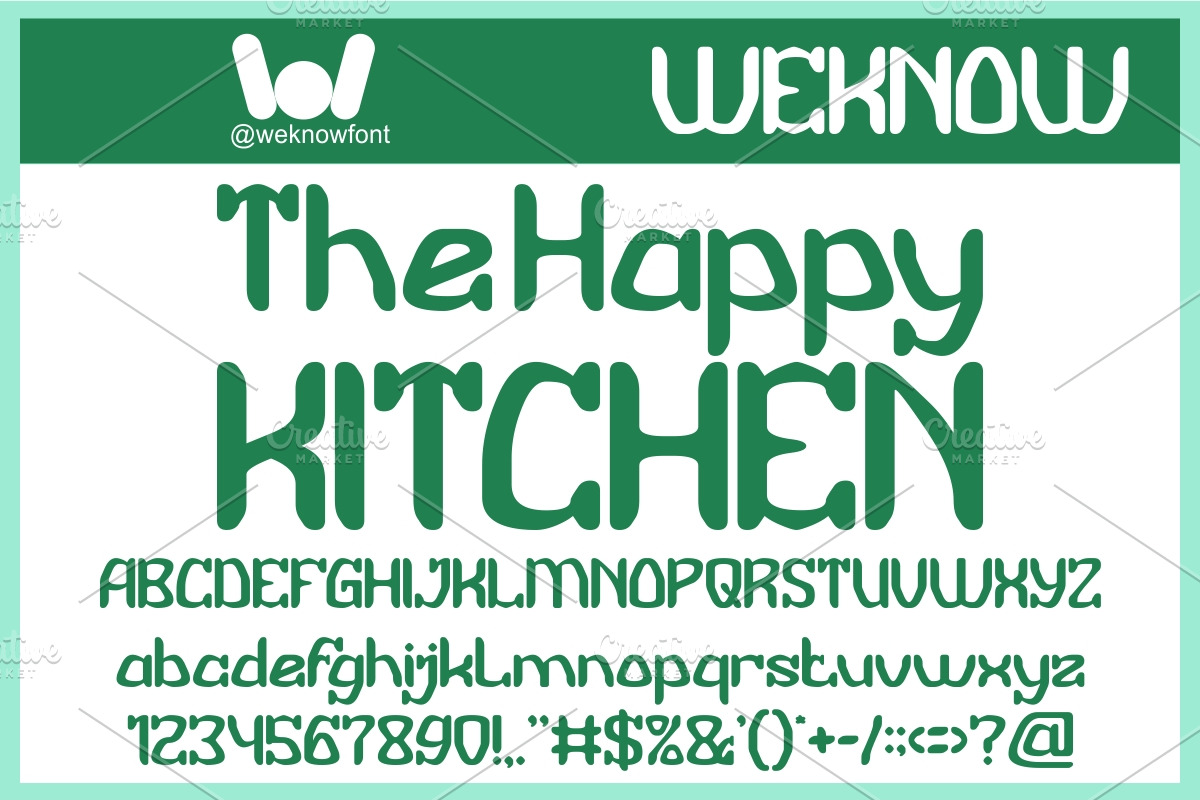 Jumping Frog, a Handwritten Font by weknow (Photo 2 of 8)