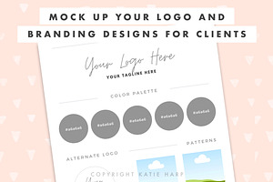 Brand Board Template For Canva