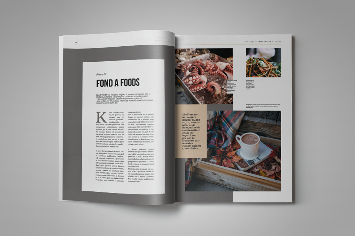 Kriptonians | Magazine Template, a Magazine Template by spidergraph (Photo 11 of 12)