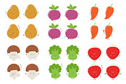 Fruits & Vegetables bundle, a Food Illustration by Slavko Kahovsky (Thumbnail 4 of 6)