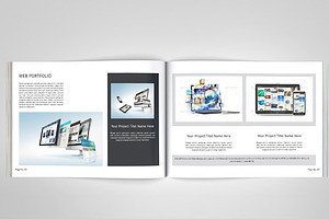 Indesign Portfolio Brochure - V217