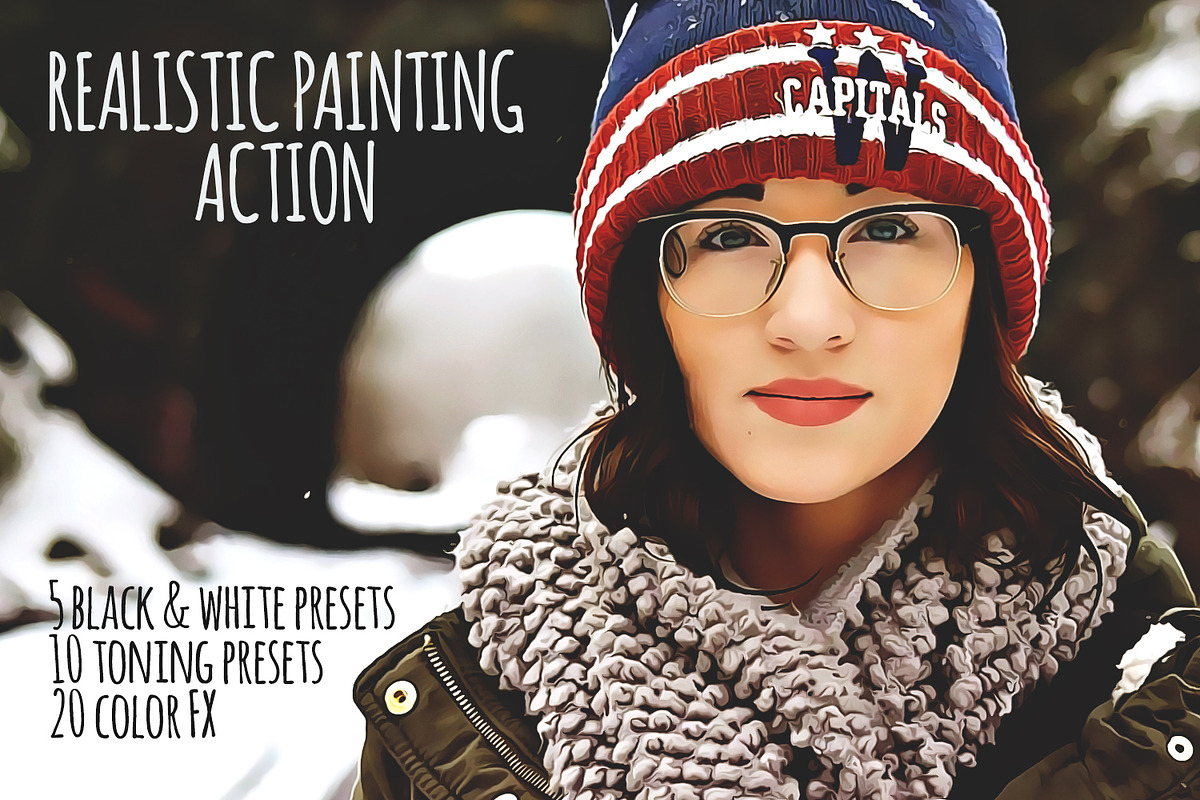 Realistic Painting Action