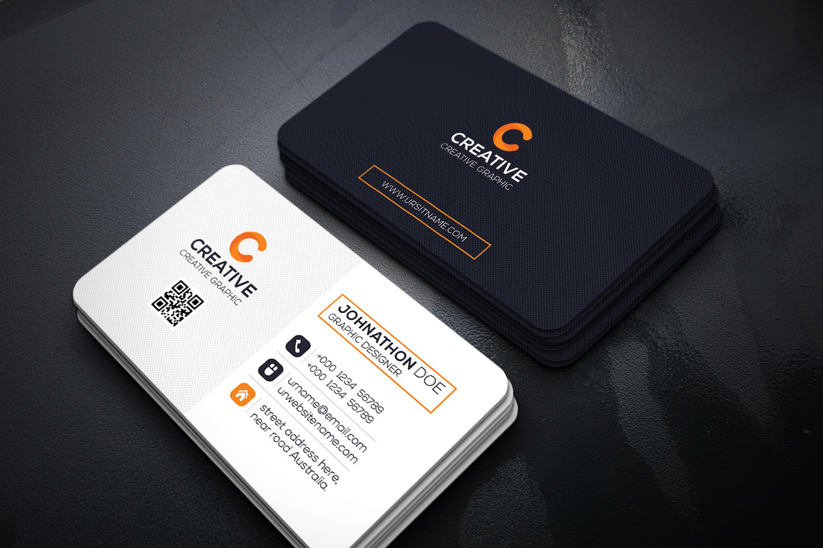 Clean Business Card, a Business Card Template by Creative_Arts (Photo 7 of 7)