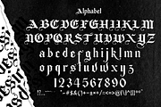 Bugenvil Modern Blackletter, a Blackletter Font by dansdesign (Thumbnail 5 of 8)