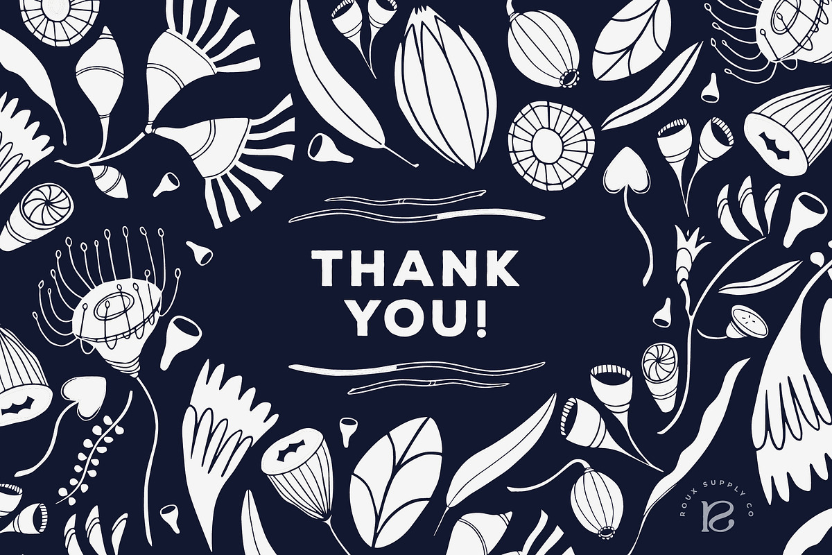 Australian Flora Vector Set, a Decorative Illustration by rouxsupplyco (Photo 8 of 8)