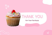 Pink Cupcake, a Handwritten Font by Aisyah (Thumbnail 2 of 5)
