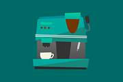 Quirky Coffee Machines, a Food Illustration by Projectile (Thumbnail 2 of 7)