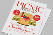 Picnic Weekend Flyer, a Flyer Template by graphicook (Thumbnail 2 of 3)