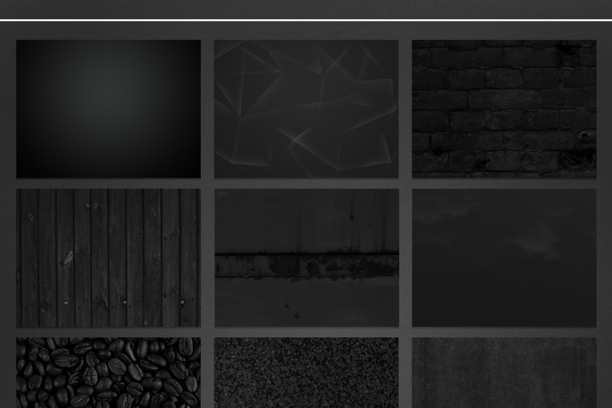 Black Textures Set, a Texture Graphic by Backgrounds Store (Photo 2 of 4)