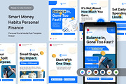 Personal Finance Social Carousel, a Social Media Template by productype1 (Thumbnail 1 of 5)