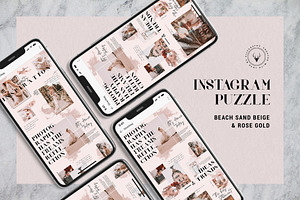 InstaGrid 8 - Canva Magazine Puzzle