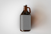 Growler Beer Bottle Mock-Up, a Household Mockup by TSOBG (Thumbnail 9 of 33)