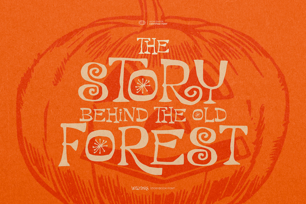 Willmora - Storybook Font, a Serif Font by ikiiko (Photo 5 of 7)