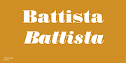 Battista, a Serif Font by preussTYPE (Thumbnail 1 of 9)