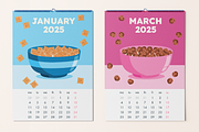 Breakfast Cereal Food Illustrations, a Food Illustration by ThePixelLibrary (Thumbnail 10 of 12)