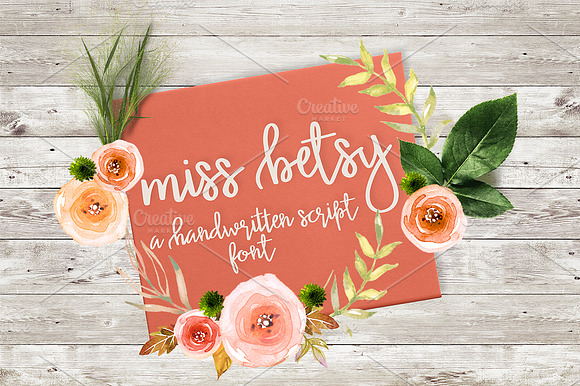 Miss Betsy Font preview 4