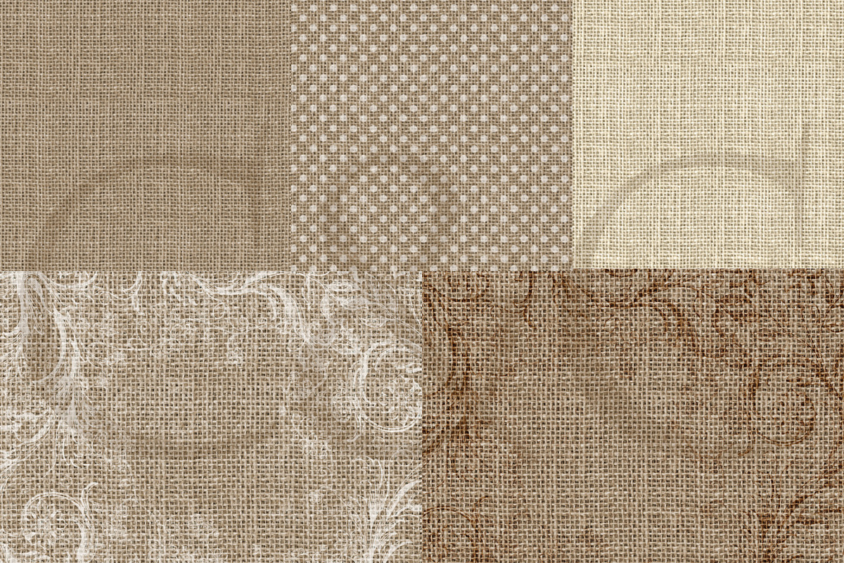 Dressed Up Burlap 18: Digital Paper preview 2