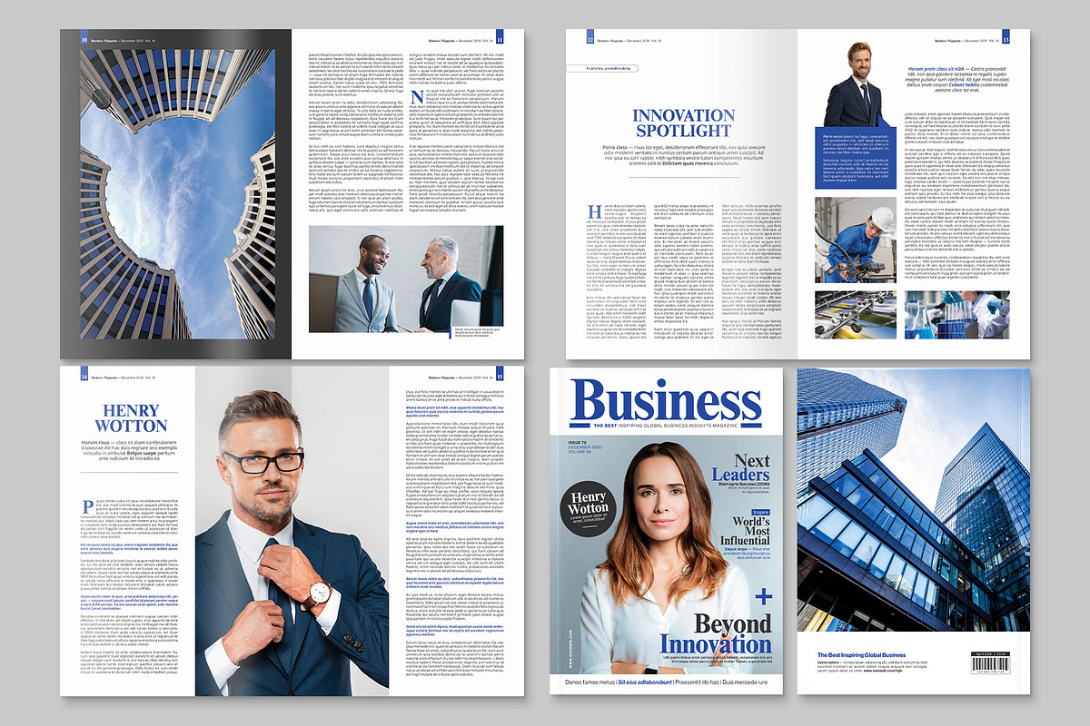 Business Magazine, a Magazine Template by BrandPacks (Photo 4 of 6)