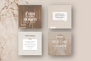 Wellness Quote Instagram Templates, a Social Media Template by DigiPax (Thumbnail 4 of 11)
