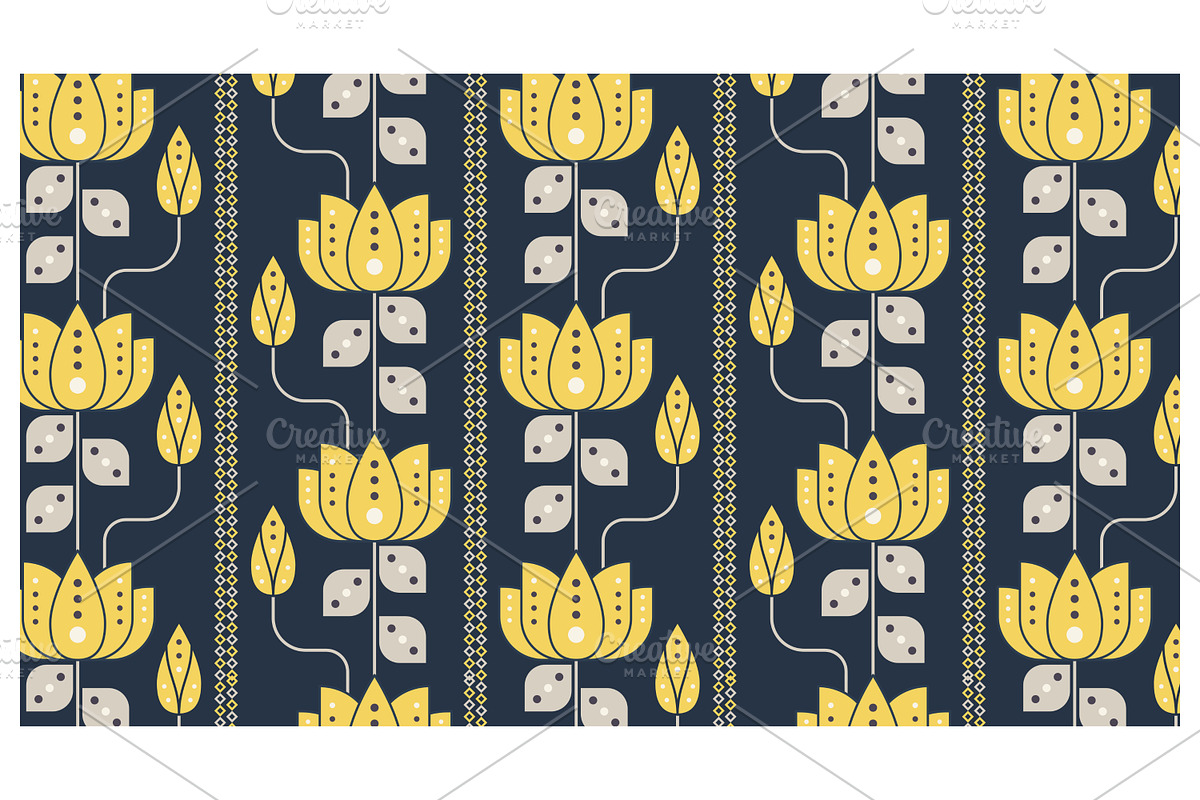 Floral Arrangement, a Decorative Illustration by Creative Backgrounds