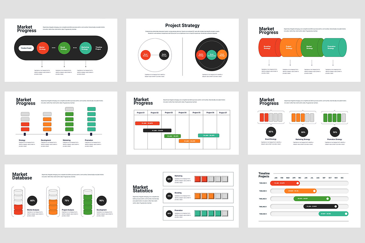 Kova: Infographic Powerpoint, a Presentation Template by Punkl Camp (Photo 4 of 9)