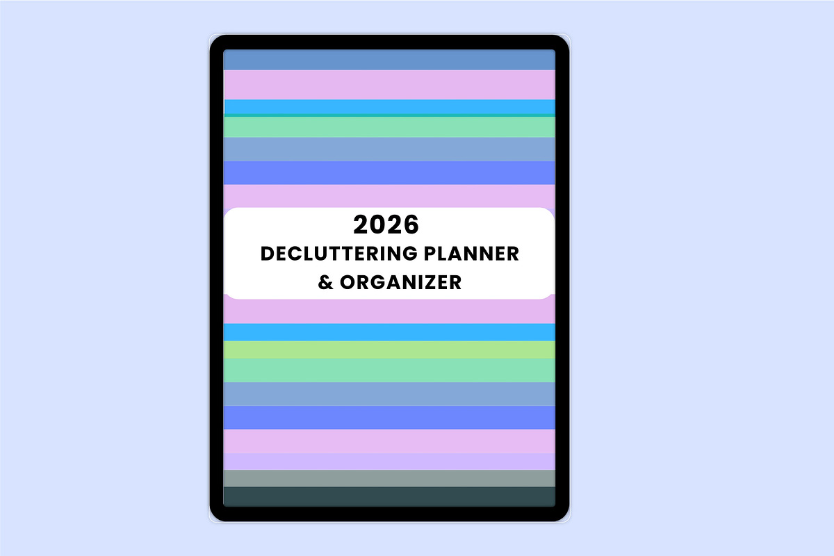 Digital 2026 Decluttering Organizer preview 5
