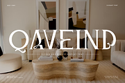 Qaveind - Elegant Serif Font, a Serif Font by QR Design Studio (Thumbnail 1 of 6)