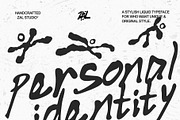 Personal Identity Handwritten Font, a Handwritten Font by ZAL STUDIO (Thumbnail 1 of 4)