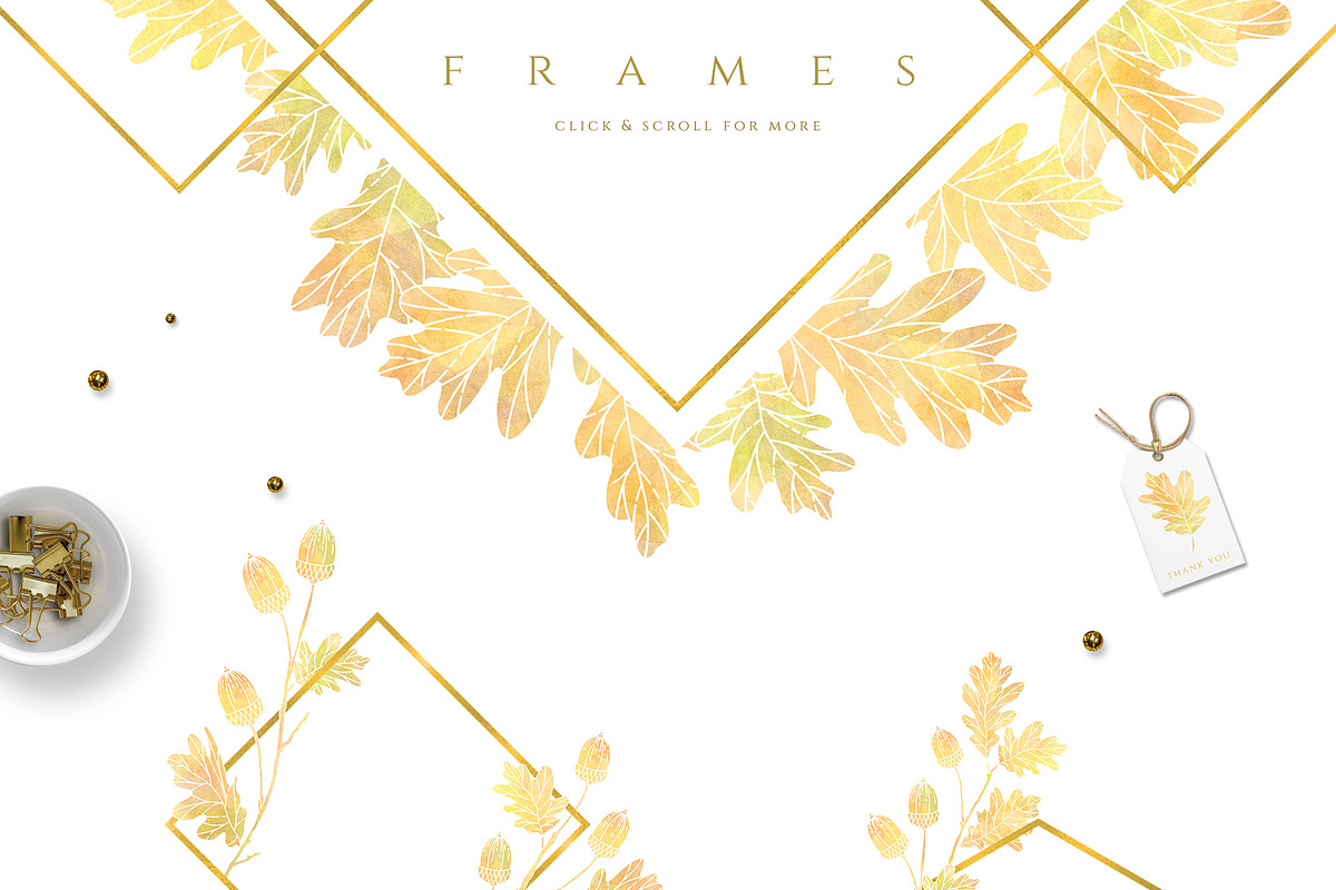 Autumn is Here - Fall Leaves clipart, an Illustration by Euonia Meraki (Photo 6 of 13)