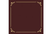Floral Vector Fine Frame, a Background Graphic by FineArtStudio (Thumbnail 1 of 3)