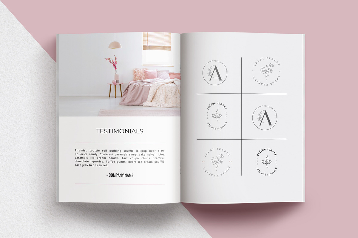 Kylie CANVA Media Kit, a Magazine Template by Gillian Sarah (Photo 3 of 10)