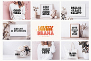 Awesome Retro Bundle - 8 Groovy Font, a Handwritten Font by BarcelonaShop (Thumbnail 3 of 8)