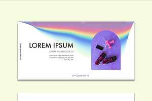 Email Signature With Multi-Coloured