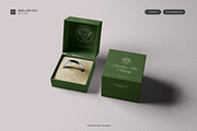 Jewelry Box Mockup, a Packaging Mockup by VanillineGraph (Thumbnail 1 of 3)