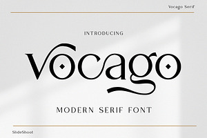 Vocago Serif Font