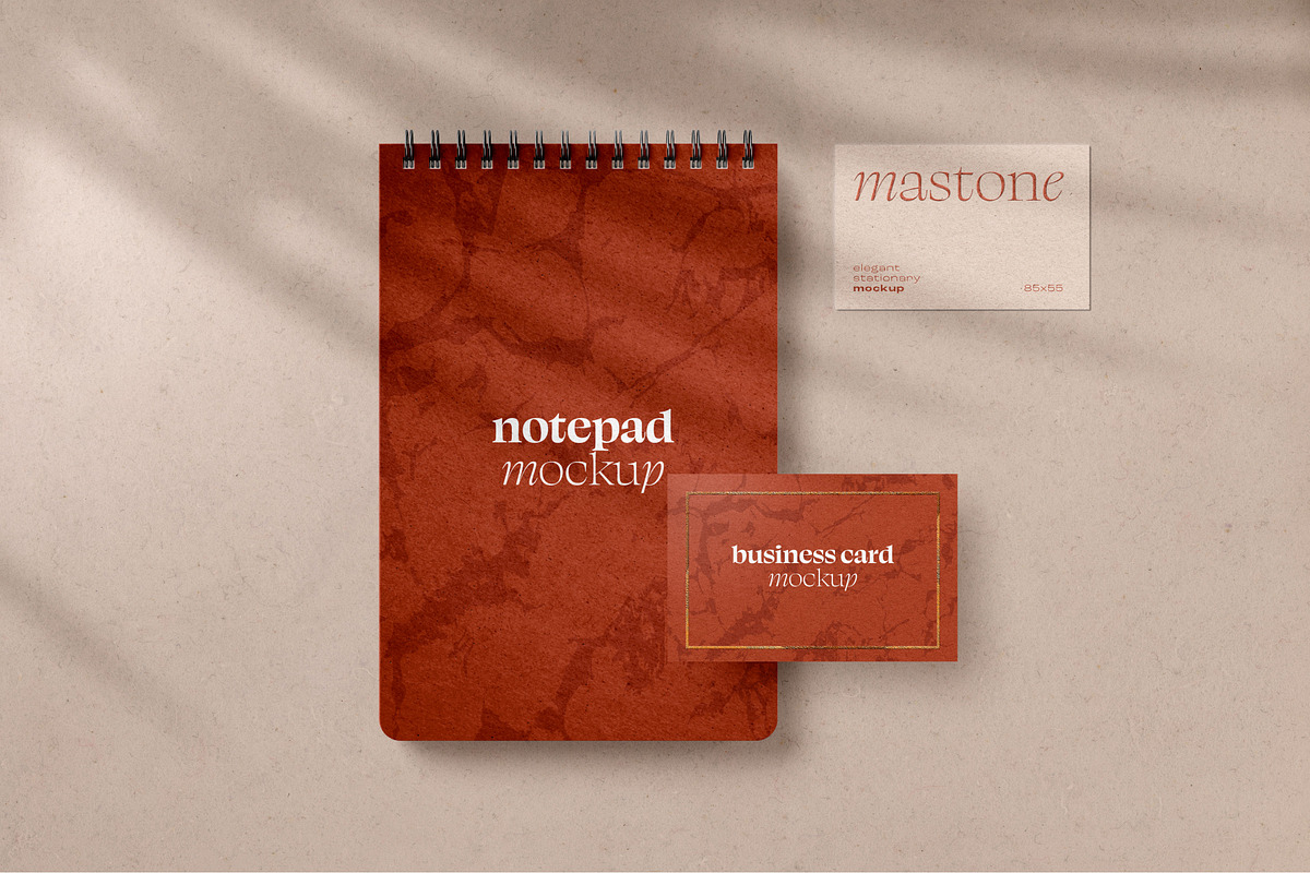 Elegant Stationery Branding Mockup, an Advertising Mockup by Deeplab (Photo 5 of 14)