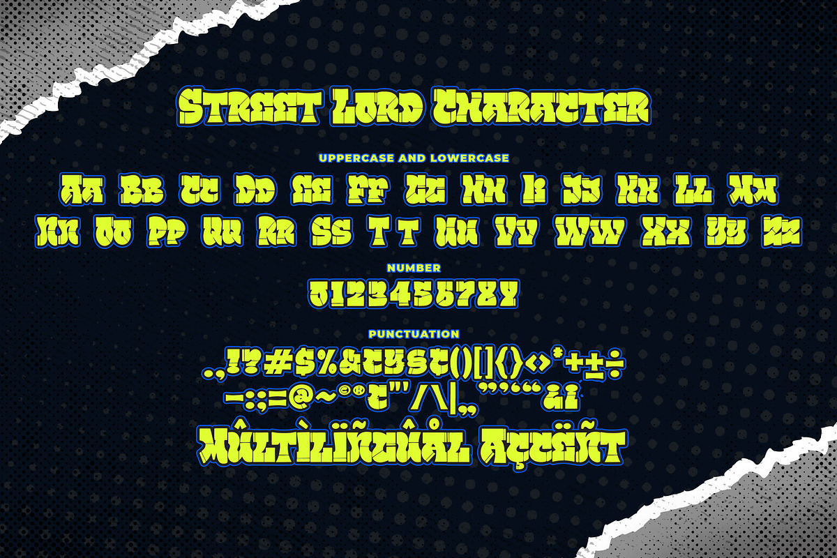 Street Lord Graffiti Font, a Blackletter Font by Blankids Studio (Photo 6 of 6)