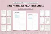 2023 Big Planner Bundle +1800 Pages, a Templates & Theme by SizenS (Thumbnail 15 of 15)