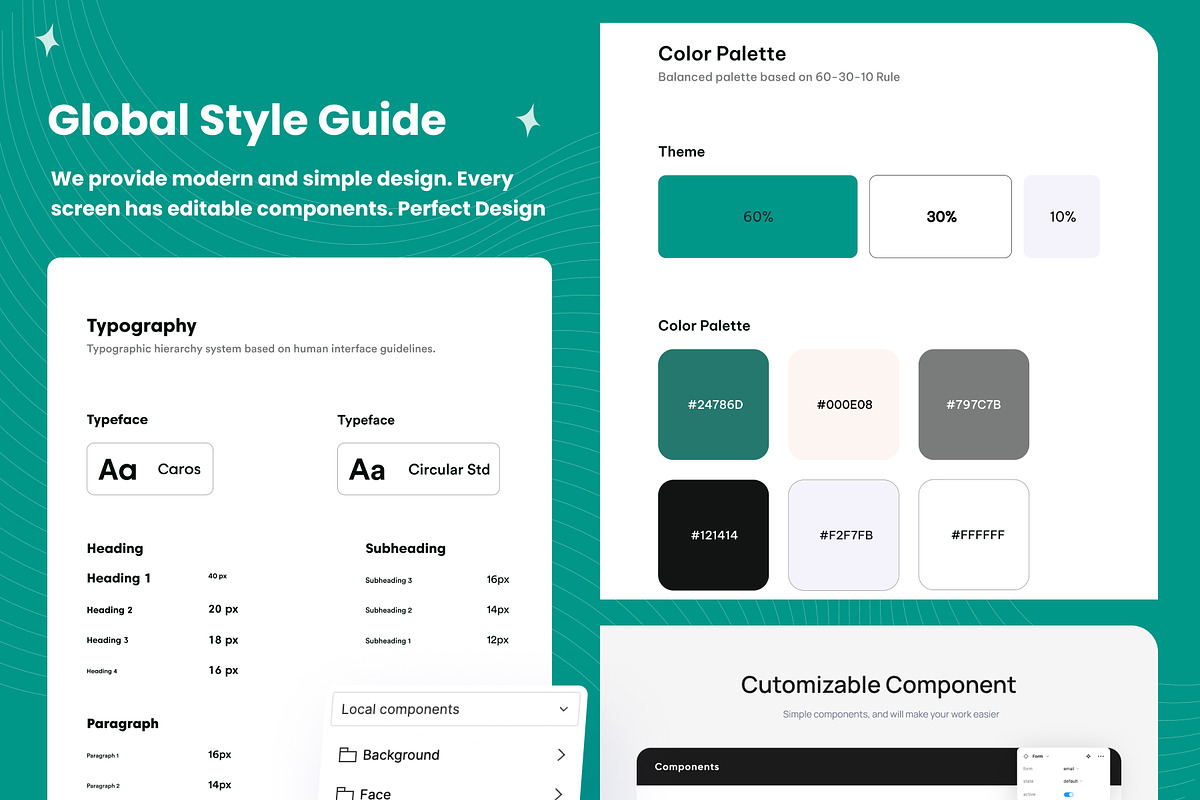 Job Finder Mobile App UI KIT, an UI Kit Template by Muhammad_Ahmad (Photo 4 of 6)