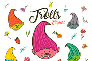 Trolls Clipart Poppy PNG elements, a Person Illustration by Bamboobear Books Shop (Thumbnail 2 of 3)