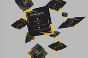 Square Photography Business Card, a Business Card Template by Shahjhan (Thumbnail 4 of 4)
