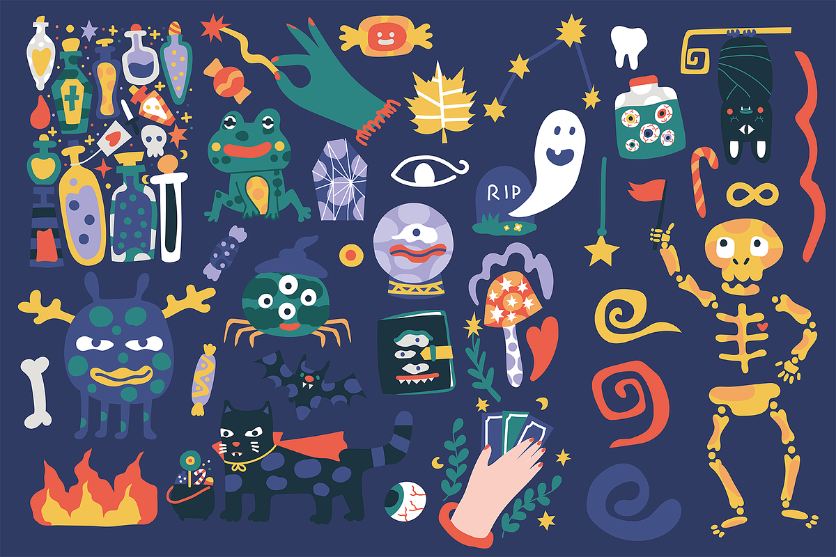 Witchcraft. Art collections, a Seasonal Illustration by Oliana Moroz (Photo 2 of 15)