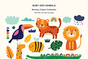 African animals baby collection, an Animal Illustration by MoleskoStudio (Thumbnail 4 of 13)