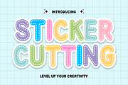 Disney Stitches – Stitched Font, a Sans Serif Font by KiddoGlyphs Studio (Thumbnail 2 of 5)