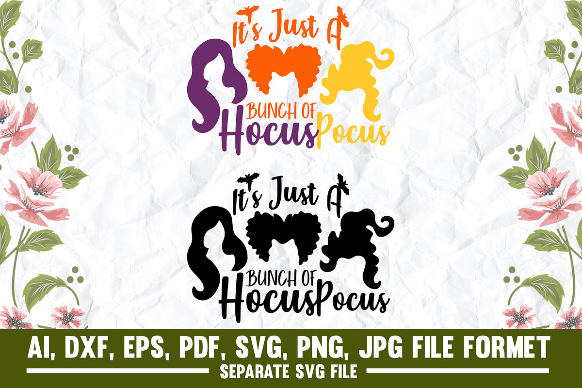 It's just a bunch of hocus pocus svg, an Object Graphic by VectorArtPrintableDesign