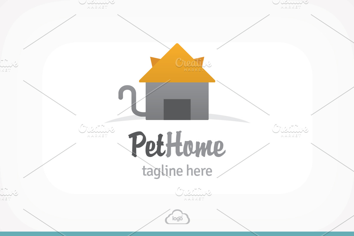 Pet Home Logo Template, a Branding & Logo Template by Logo Heaven (Photo 1 of 5)