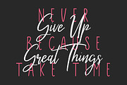 Fturism Brush Script Sans Font, a Script Font by Maulana Creative (Thumbnail 5 of 6)